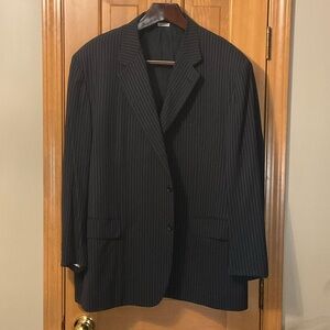 Brioni Dark Pinstripe Blazer